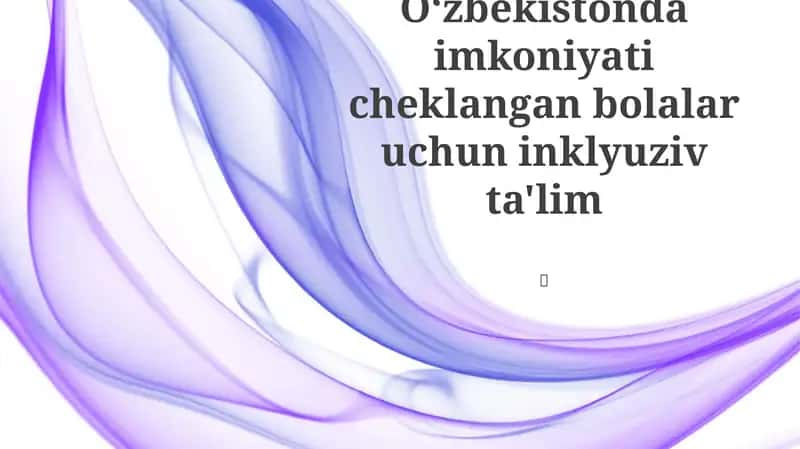 Inklyuziv ta'limning qiyinchiliklari va imkoniyatlari 1