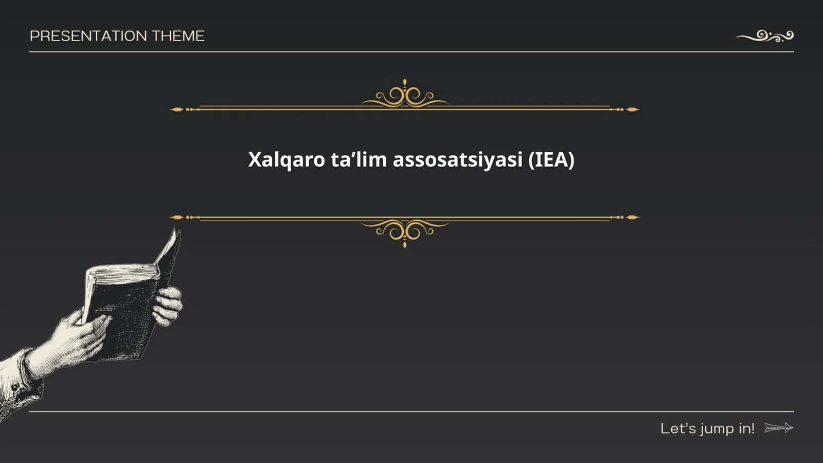 Xalqaro taʼlim dasturlari 1