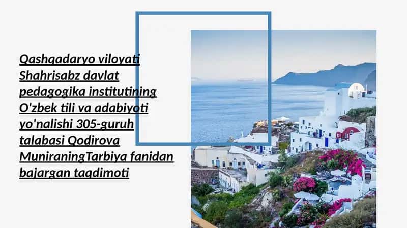 O'zbek til va adabiyoti 1