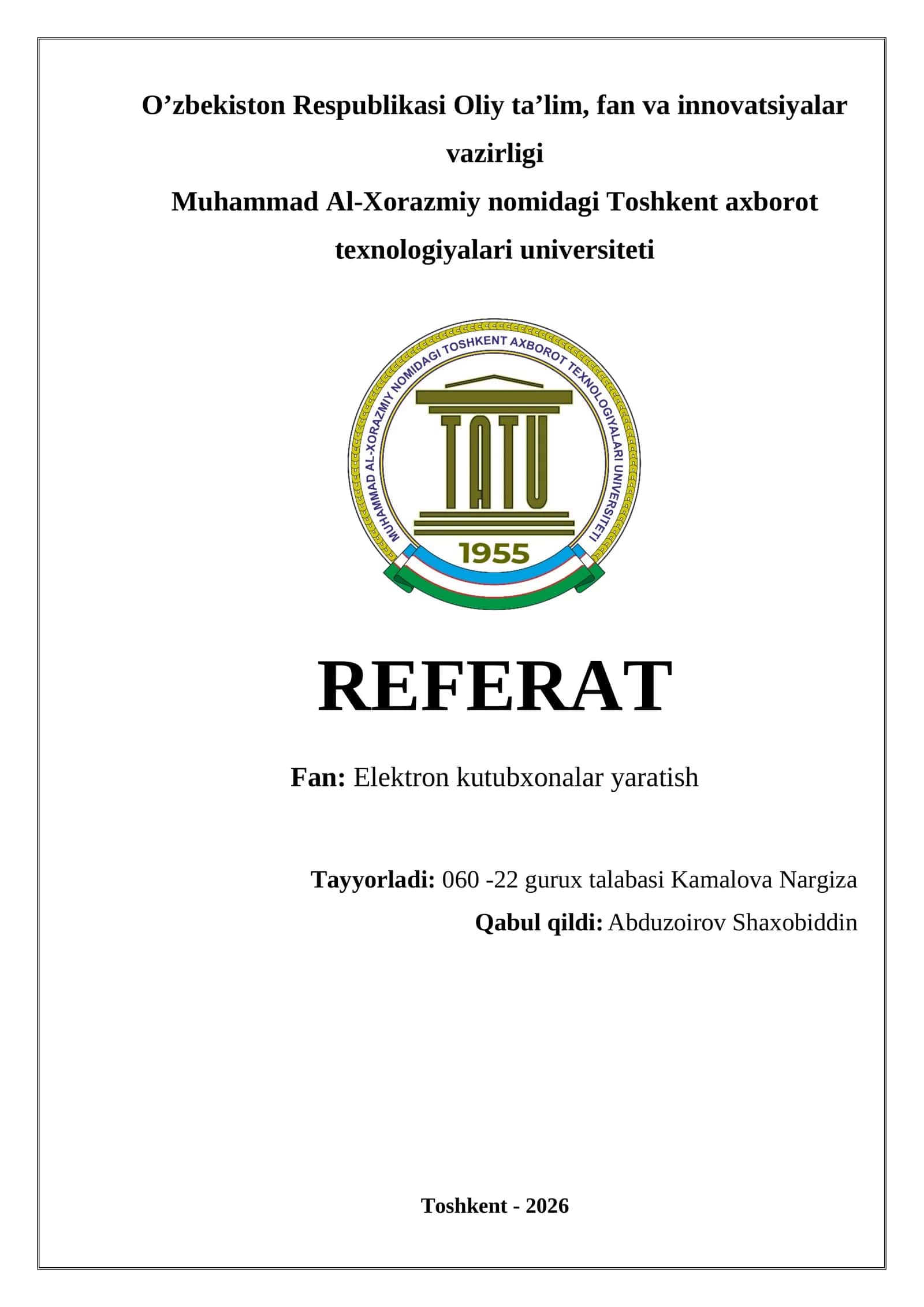 QS TOP universitetlari raqamli kutubxonalari 1