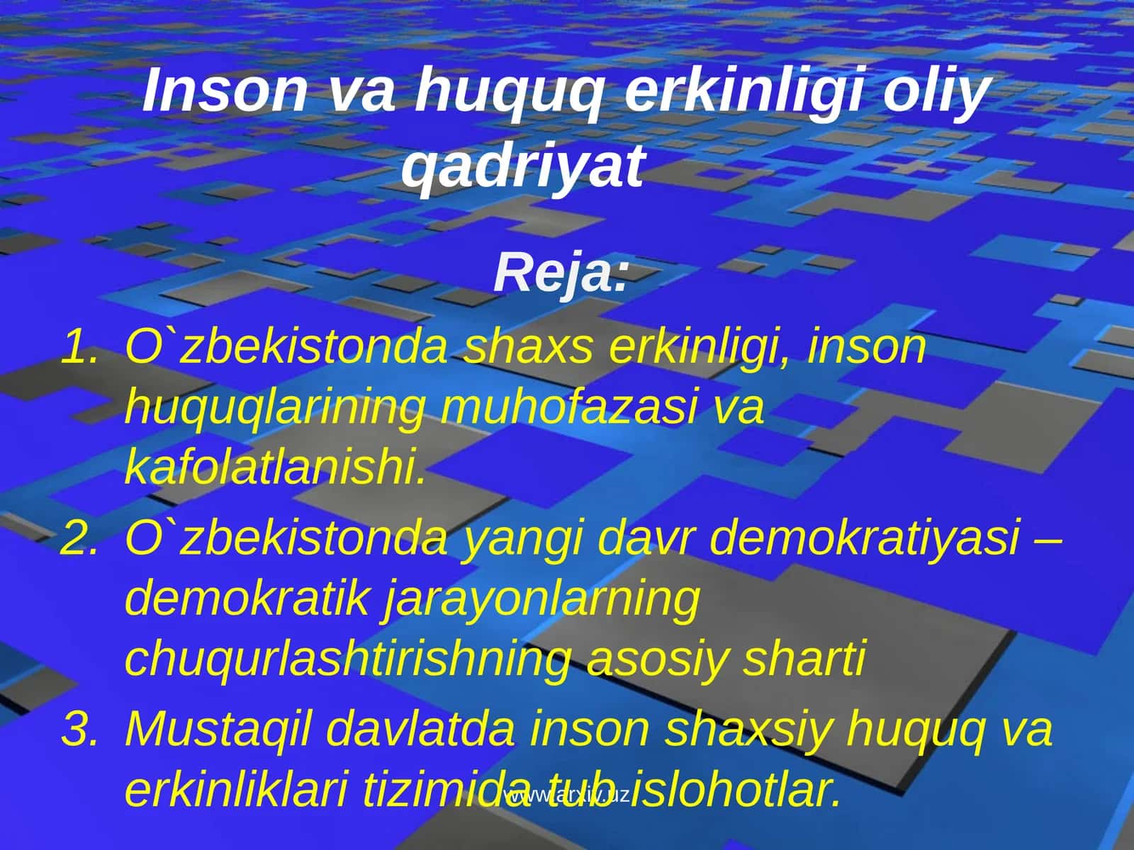 Insonvahuqerkinligioliyqadriyat 1