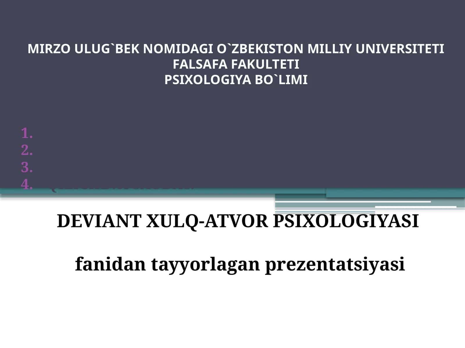 III Kurs talabalari 1