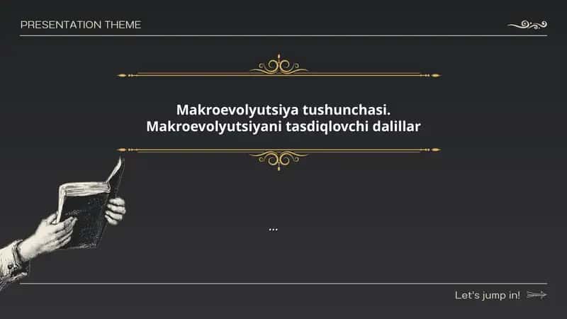 Makroevolyutsiya 1