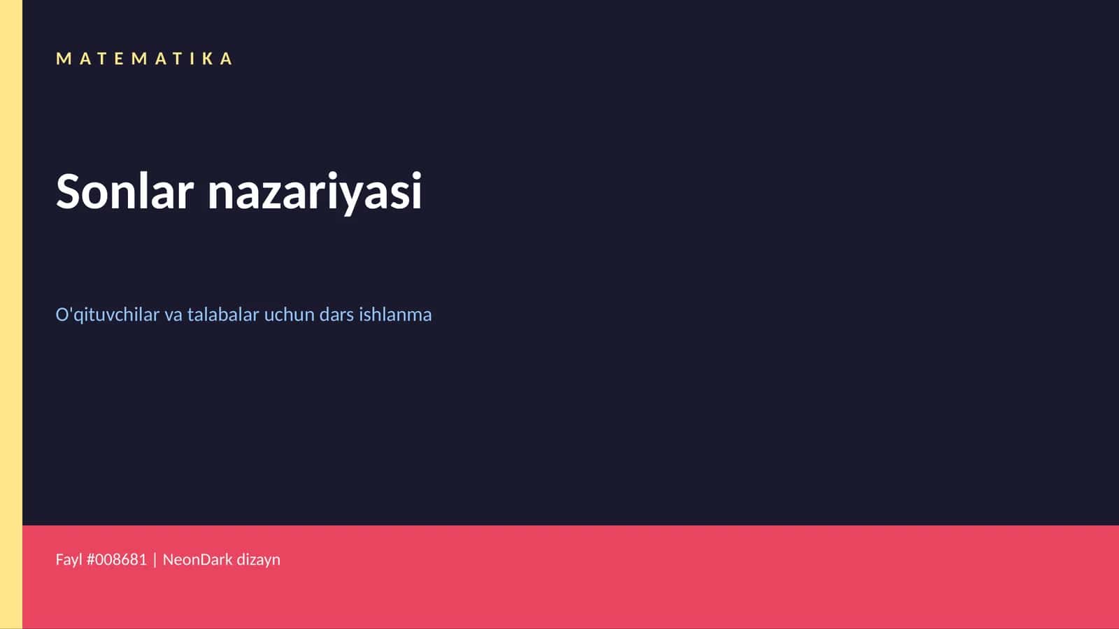 MATEMATIKA 1