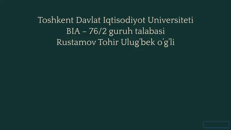 Italiya Davlatining Tashqi Iqtisodiy Aloqalari 1