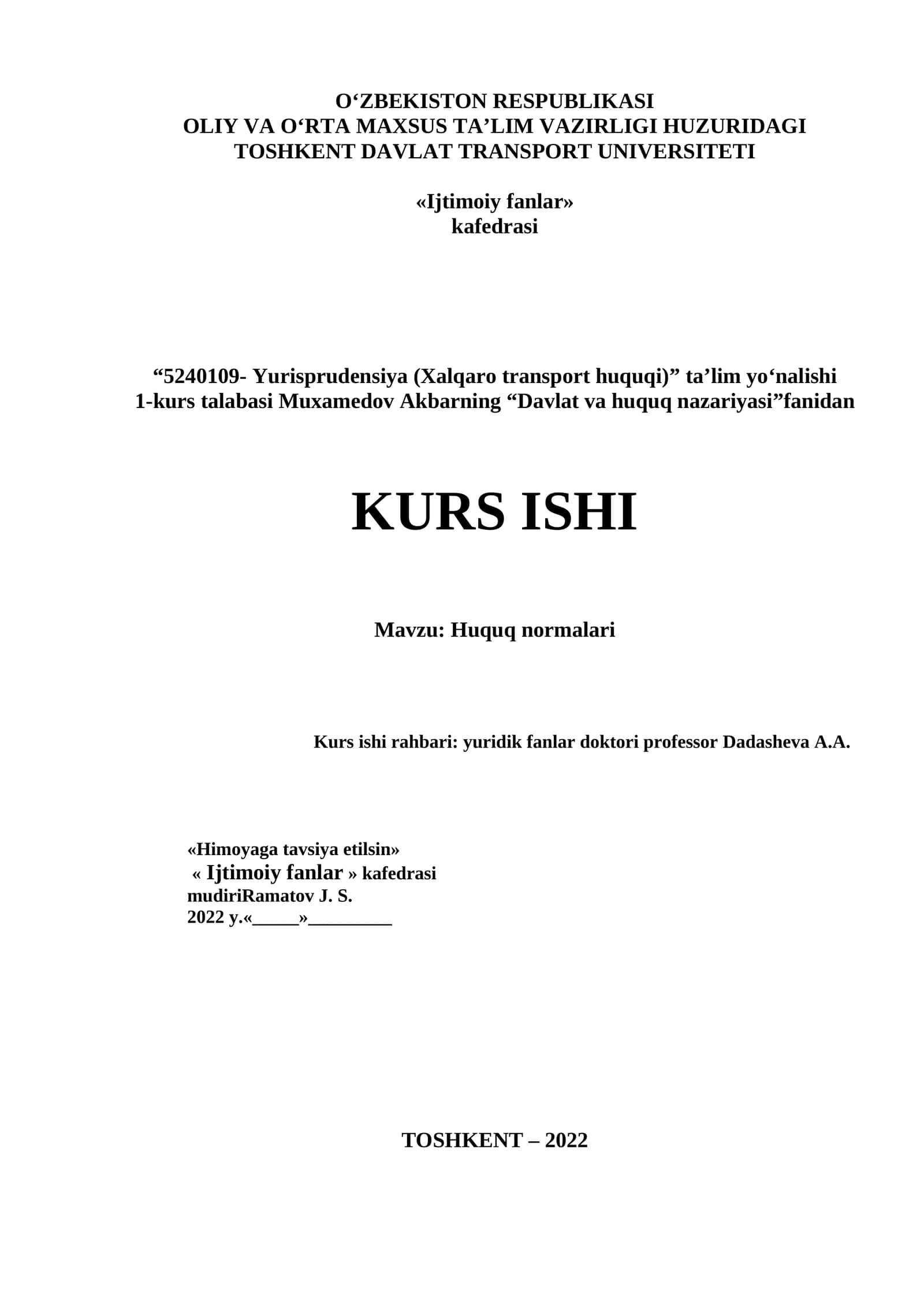 Huquq normalari 1
