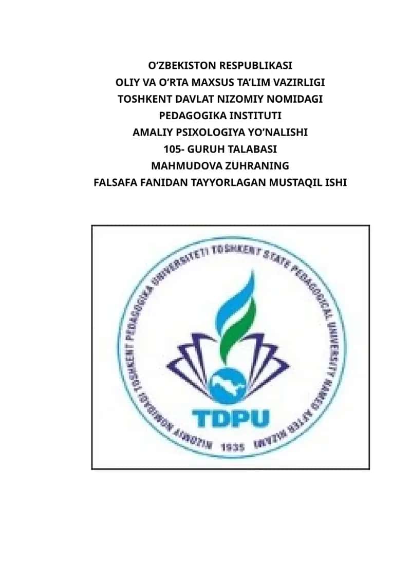 Falsafa tarixida estetik qarashlari evolyutsiyasi 1