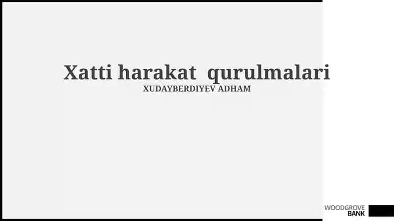 Harakat qurilmalari