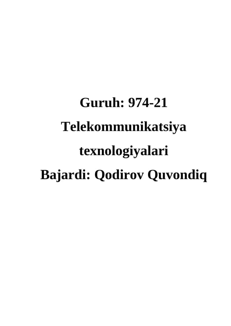 PYTHON’DA PAKETLARNING YO‘QOTILISHINI SIMULYATSIYA QILISH 1