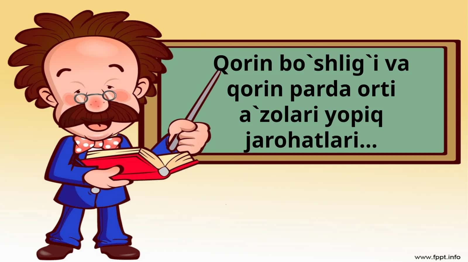 Qorin bo`shlig`i va qorin parda orti a`zolari yopiq jarohatlari 1