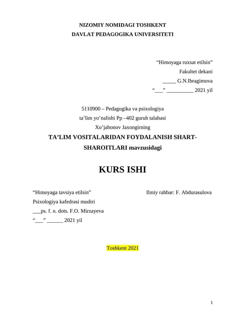 TA'LIM VOSITALARIDAN FOYDALANISH SHART-SHAROITLARI 1
