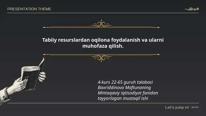 Baxriddinova Maftunaning Mintaqaviy iqtisodiyot fanidan tayyorlagan mustaqil ish 1