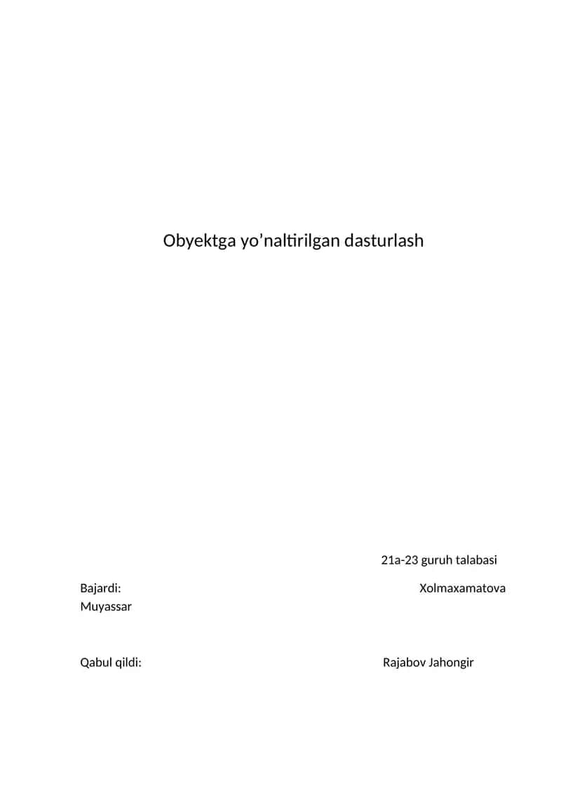 Pythonda mantiqiy operatorlar (True va False) 1