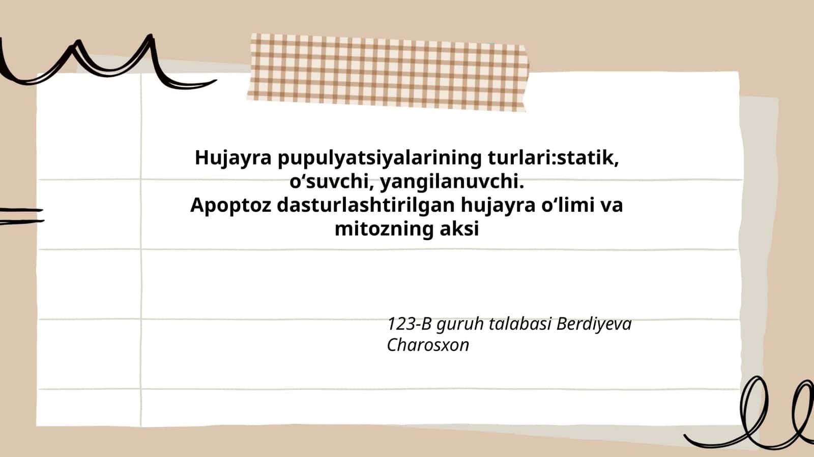 Hujayra pupulyatsiyalarining turlari 1