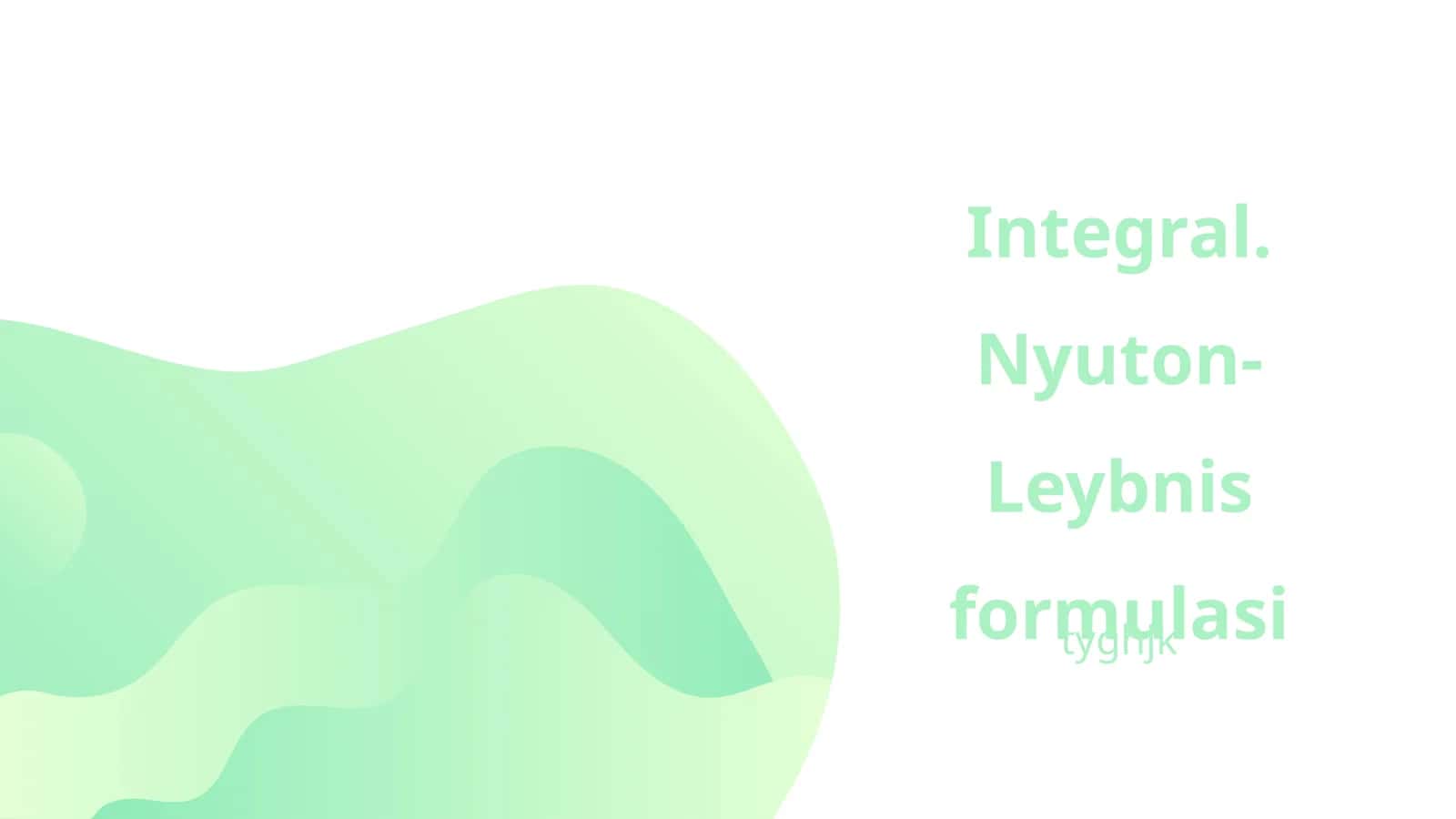 Integrallar: Asosiy tushunchalar va qo'llanilishi 1