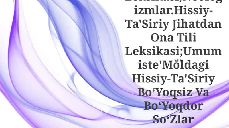 Ona Tilining Nofaol Leksikasi,Neologizmlar 1