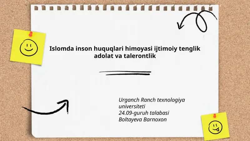 Islomda inson huquqlari