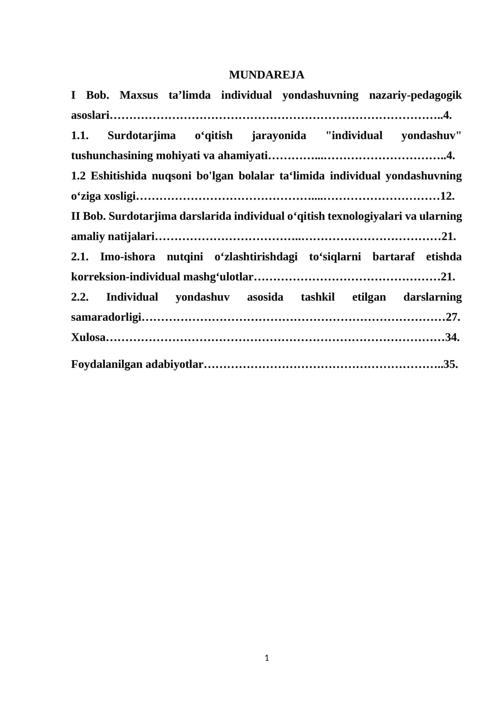 Maxsus ta’limda individual yondashuvning nazariy-pedagogik asoslari 1