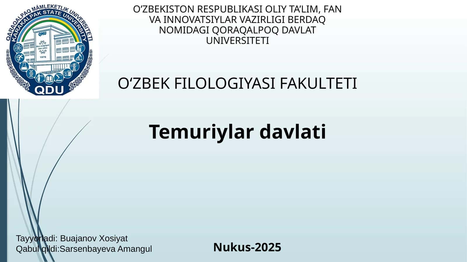 Temuriylar davlati 1