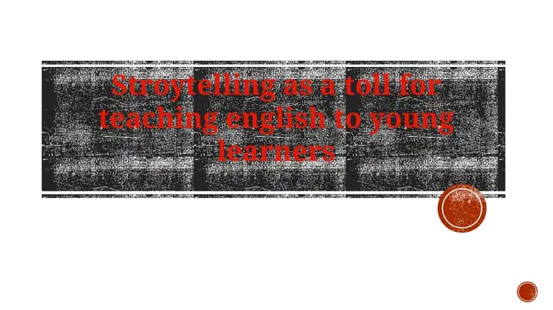 Unlocking Language Through Stories: An Introduction 1