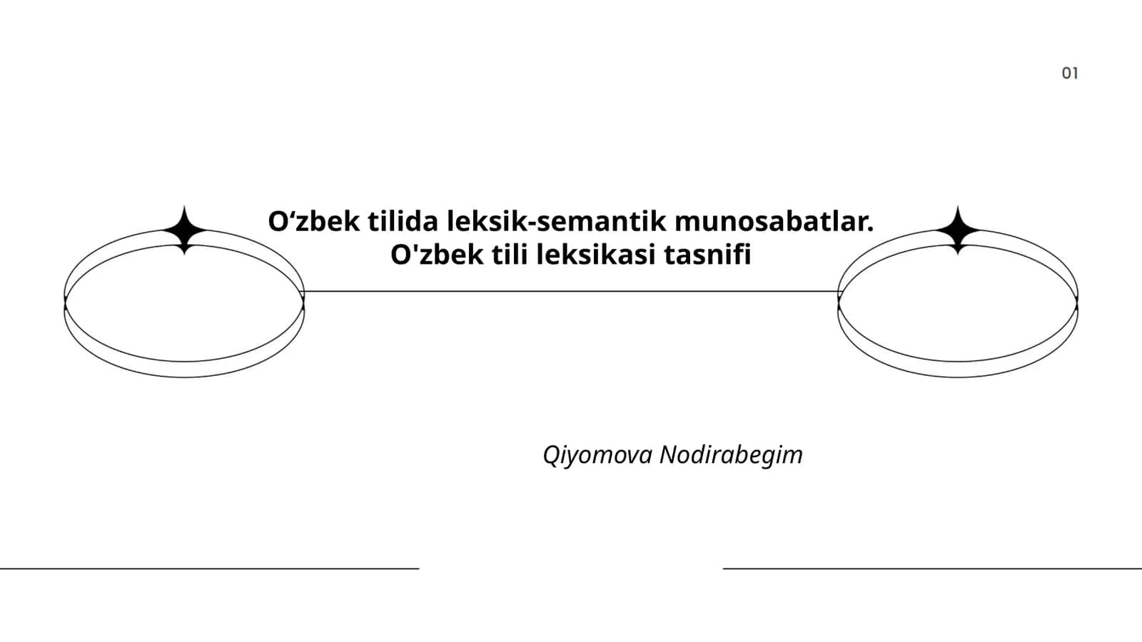 Oʻzbek tilida leksik-semantik munosabatlar 1