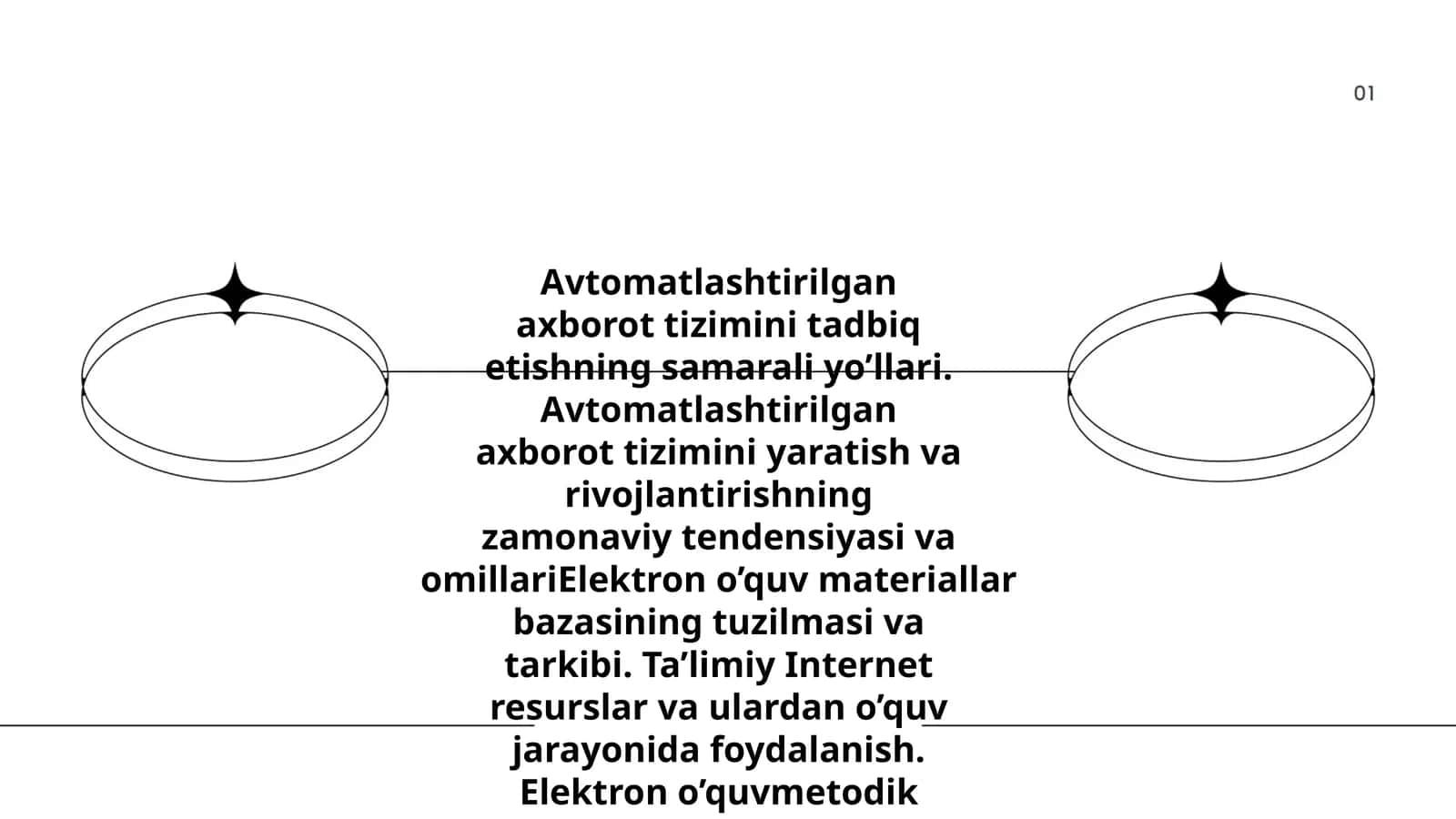 Avtomatlashtirilgan axborot tizimi 1