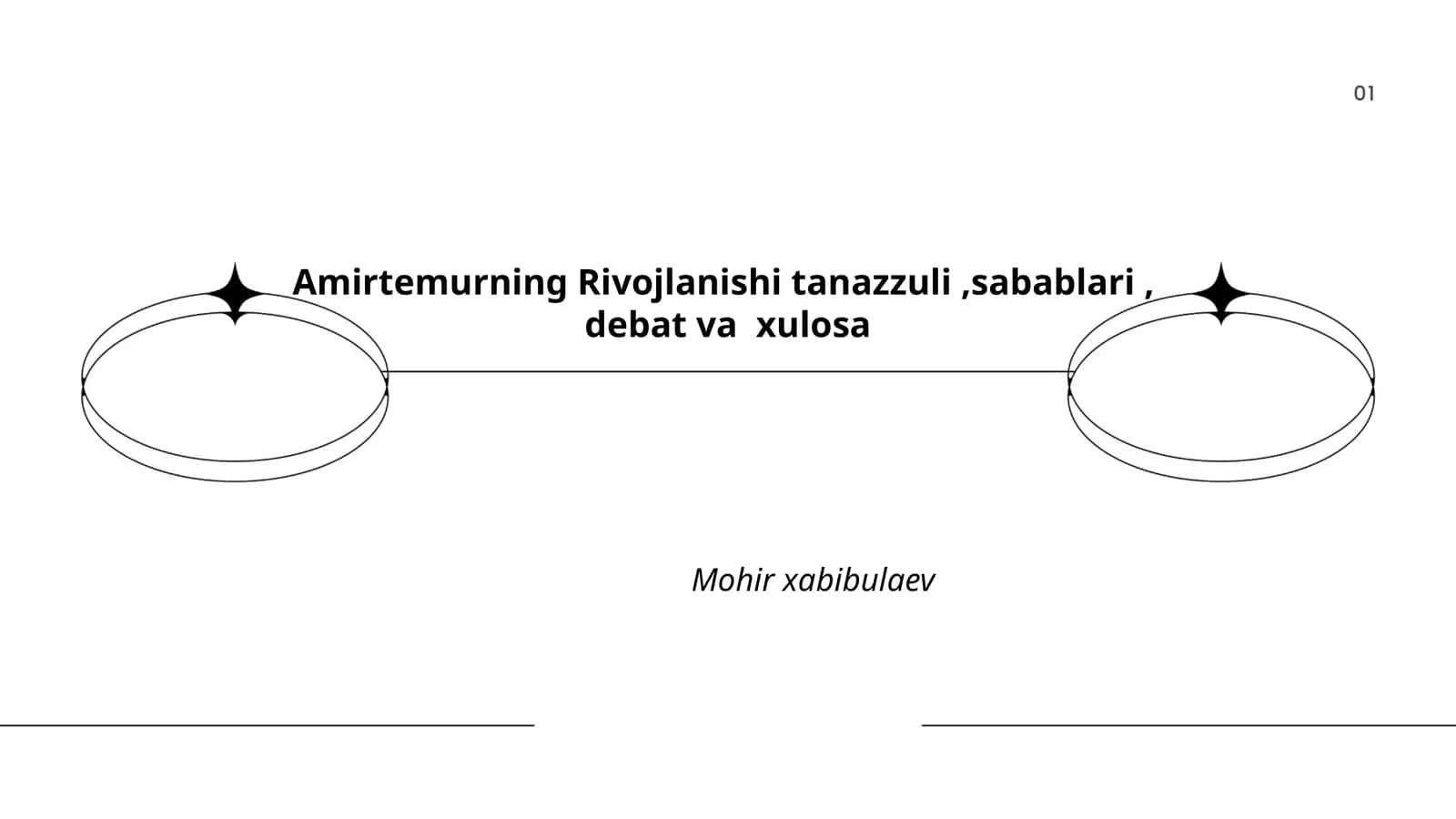 Amirtemurning Rivojlanishi tanazzuli,sabablari, debat va xulosa 1