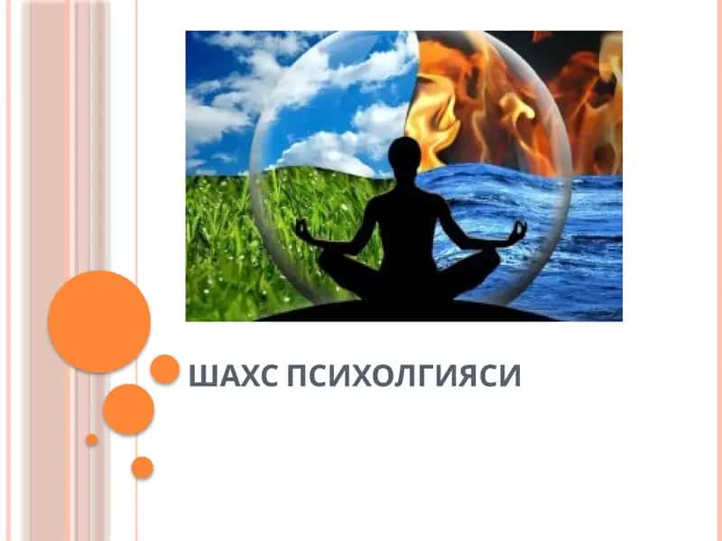 Шахс Психологияси 1