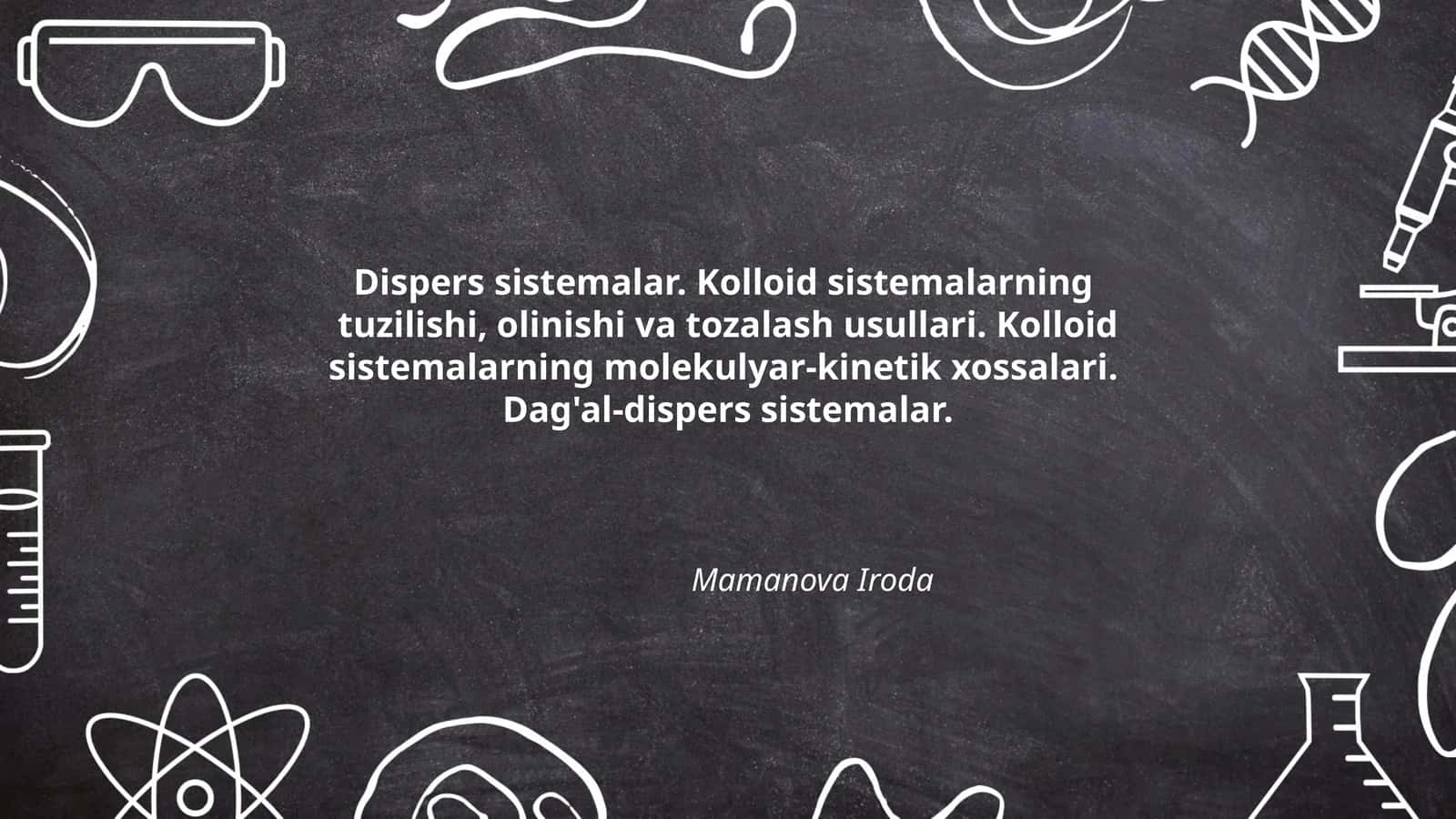 Dispers sistemalar 1