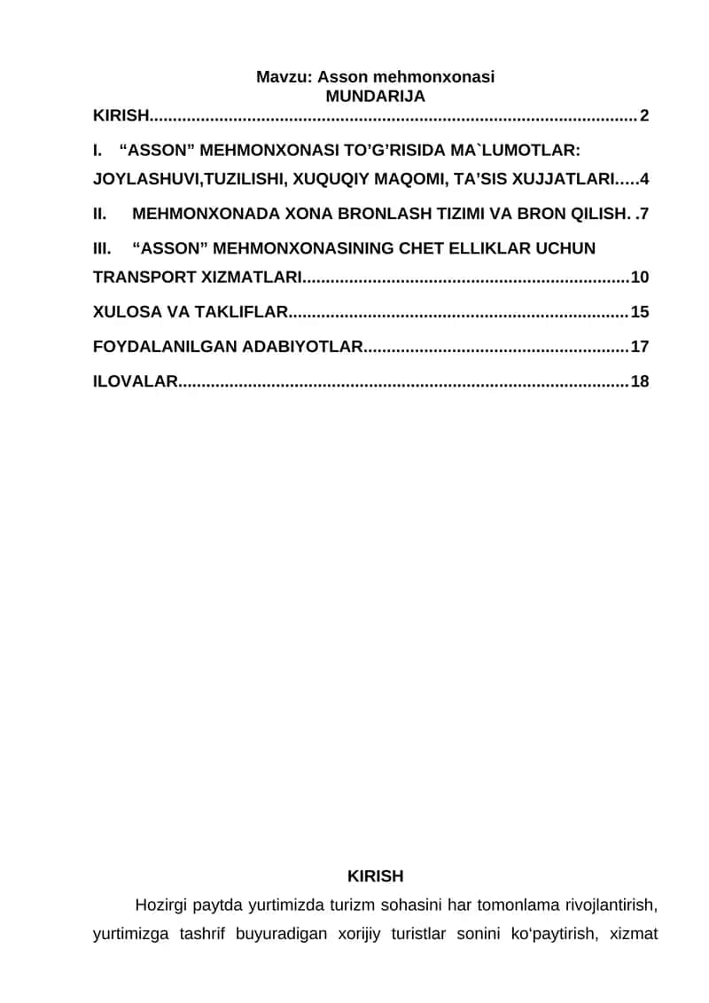 Asson mehmonxonasi 1