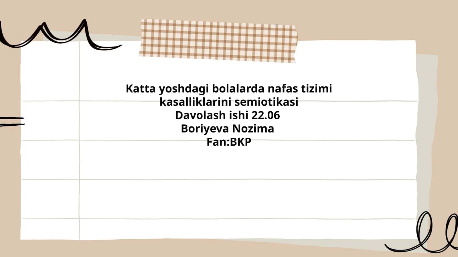 Katta yoshdagi bolalarda nafas tizimi kasalliklarini semiotikasi 1