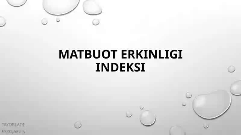 Matbuot Erkinligi