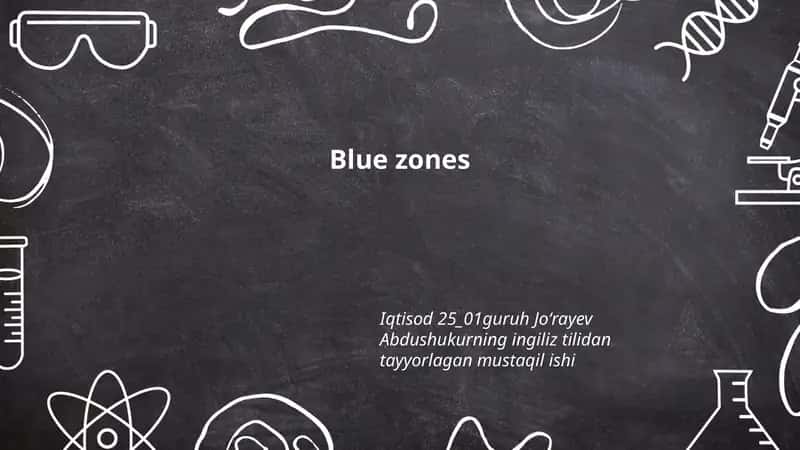 Blue Zones 1
