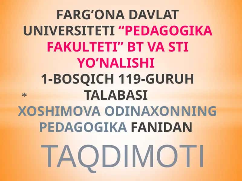 AHMAD YUGNAKIY HAYOTI VA PEDAGOGIK QARASHLARI 1