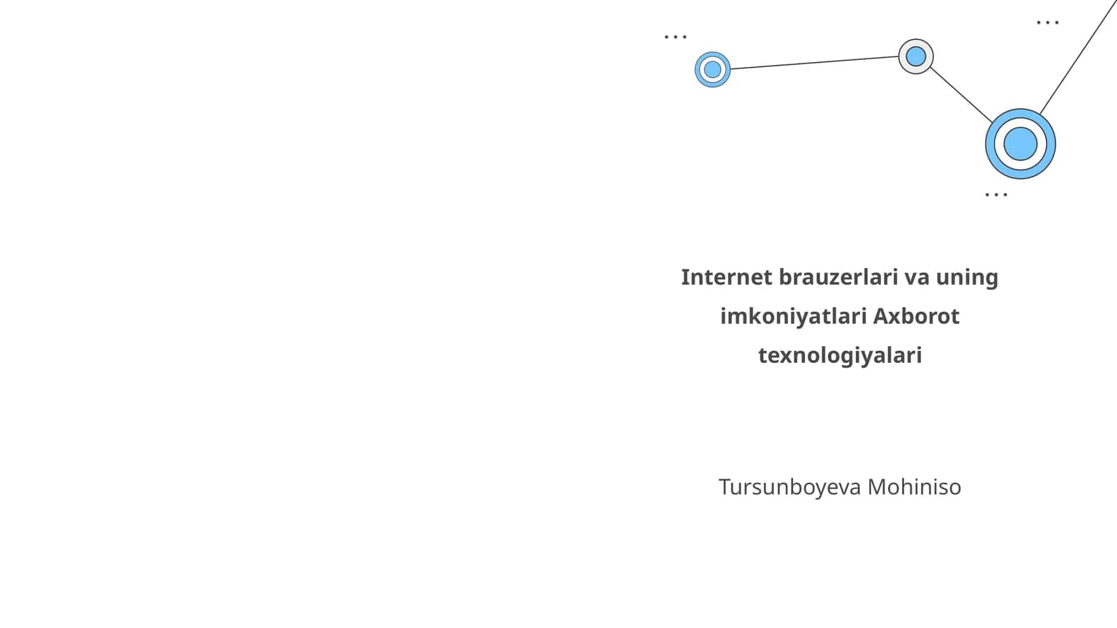 Internet brauzerlari va uning imkoniyatlari 1