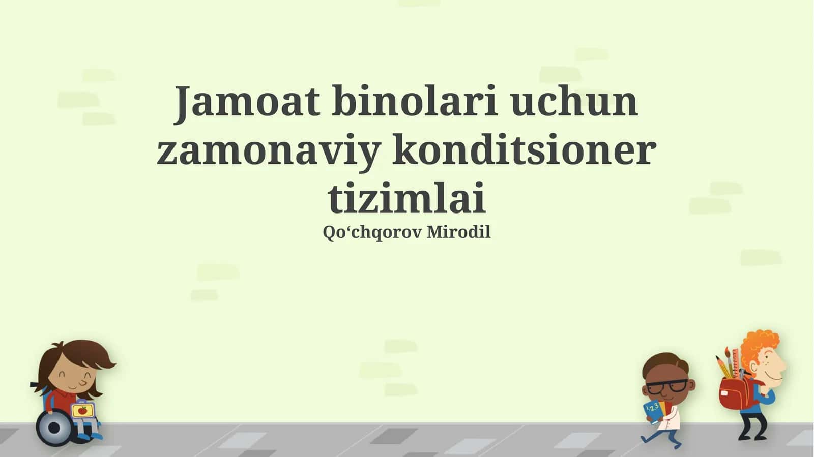 Zamonaviy Havoni Sovutish Tizimlari 1
