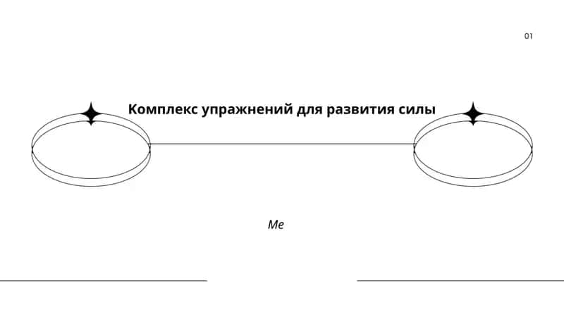 Принципы построения комплекса упражнений для развития силы 1