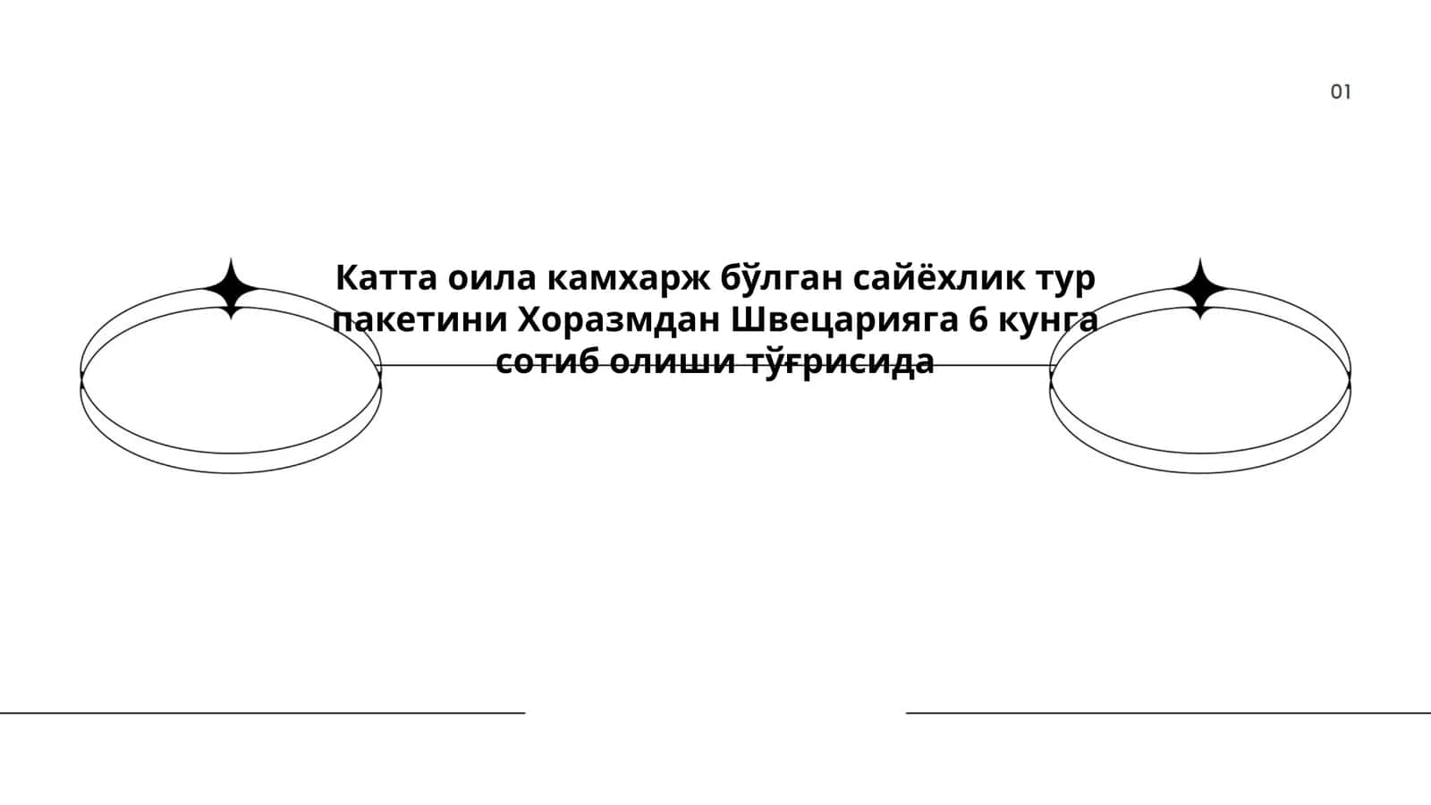 Хоразмдан Швецарияга саёҳат 1