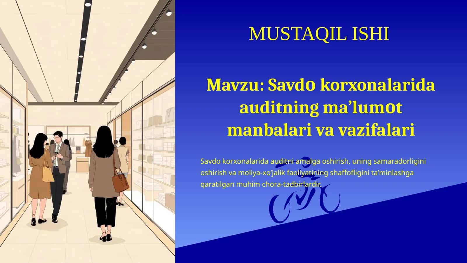Savdоkorxonalarida auditning ma’lumоt manbalari va vazifalari 1