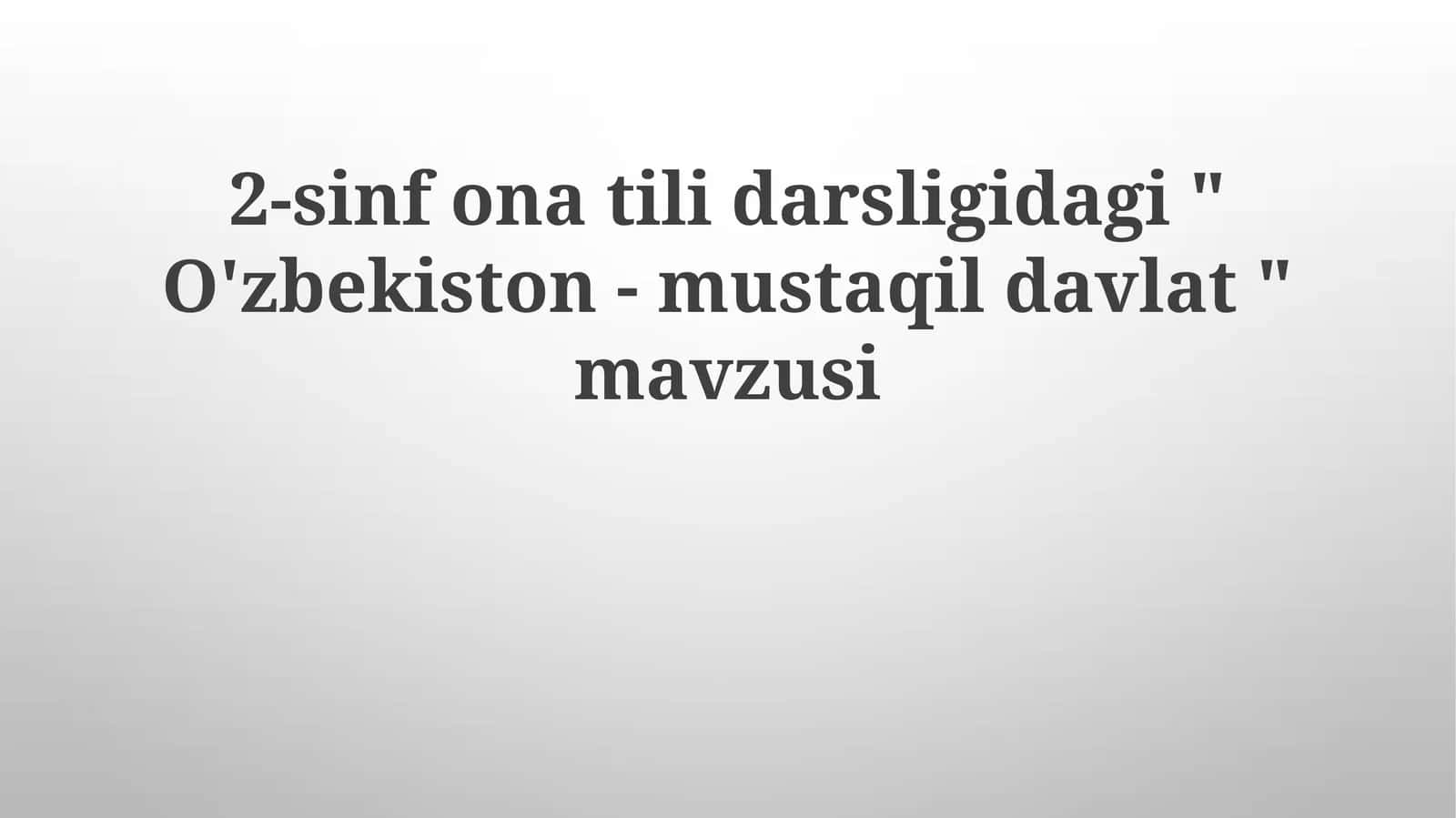 O'zbekiston-mustaqildavlat 1