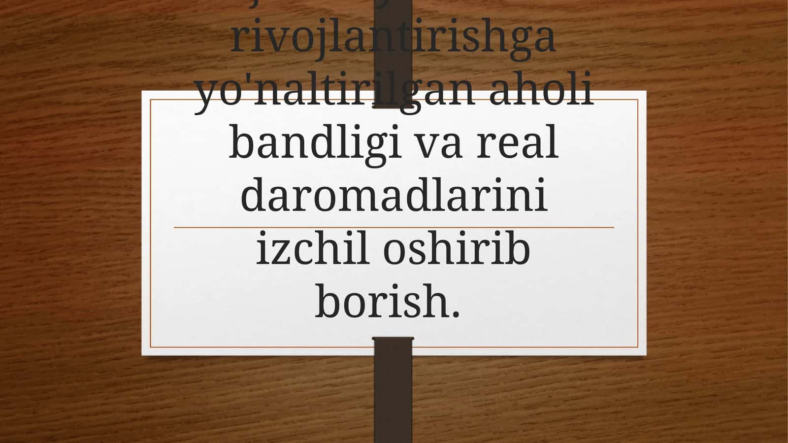 Ijtimoiy sohada davlat siyosatining takomillashib borishi. Aholi farovonligini oshirish tadbirlari 1