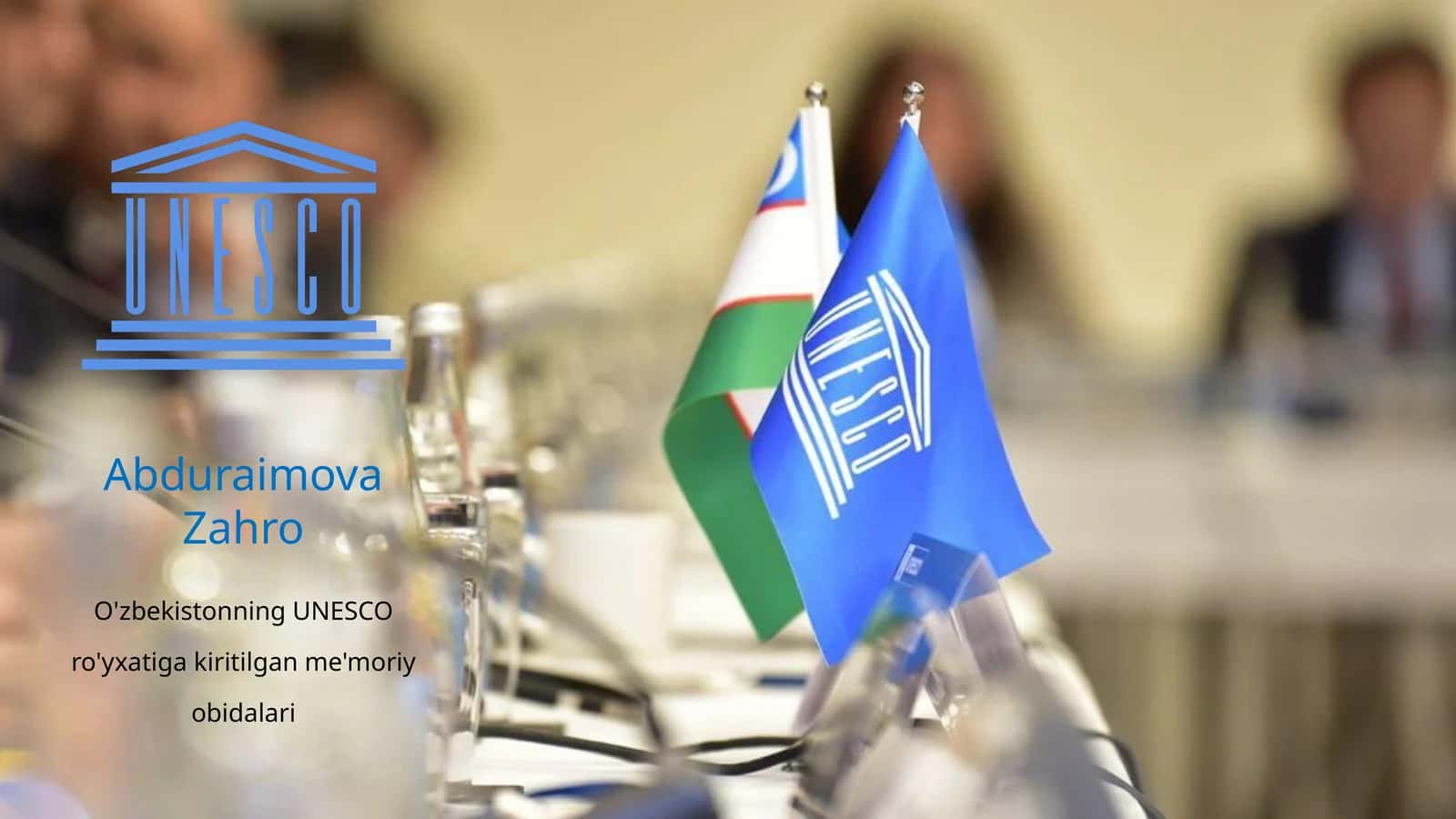 O'zbekistonning UNESCO ro'yxatiga kiritilgan me'moriy obidalari 1