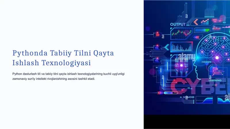Pythonda Tabiiy Tilni Qayta Ishlash Texnologiyasi 1