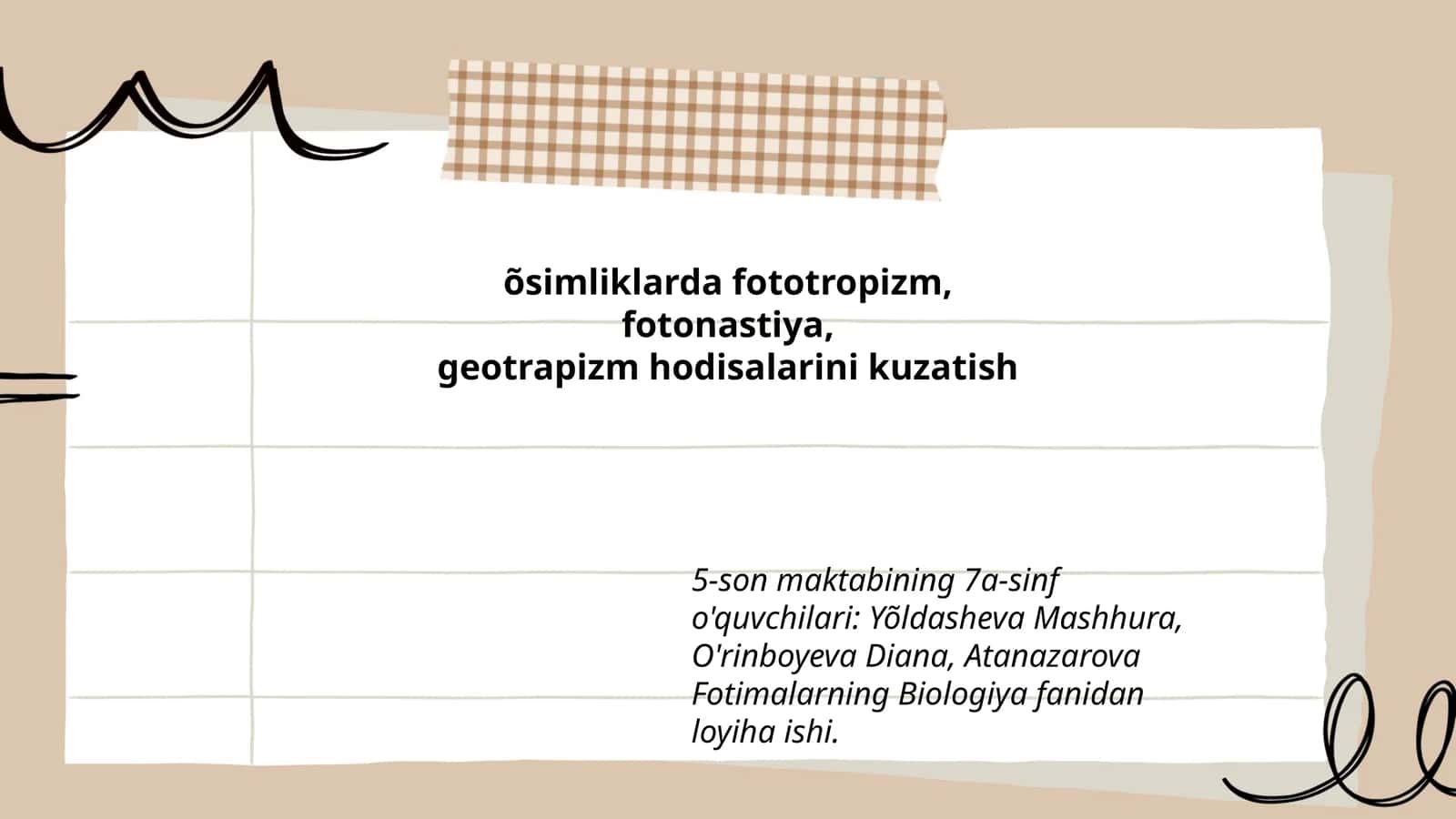 Fototropizm, Fotonastiya, Geotropizm 1