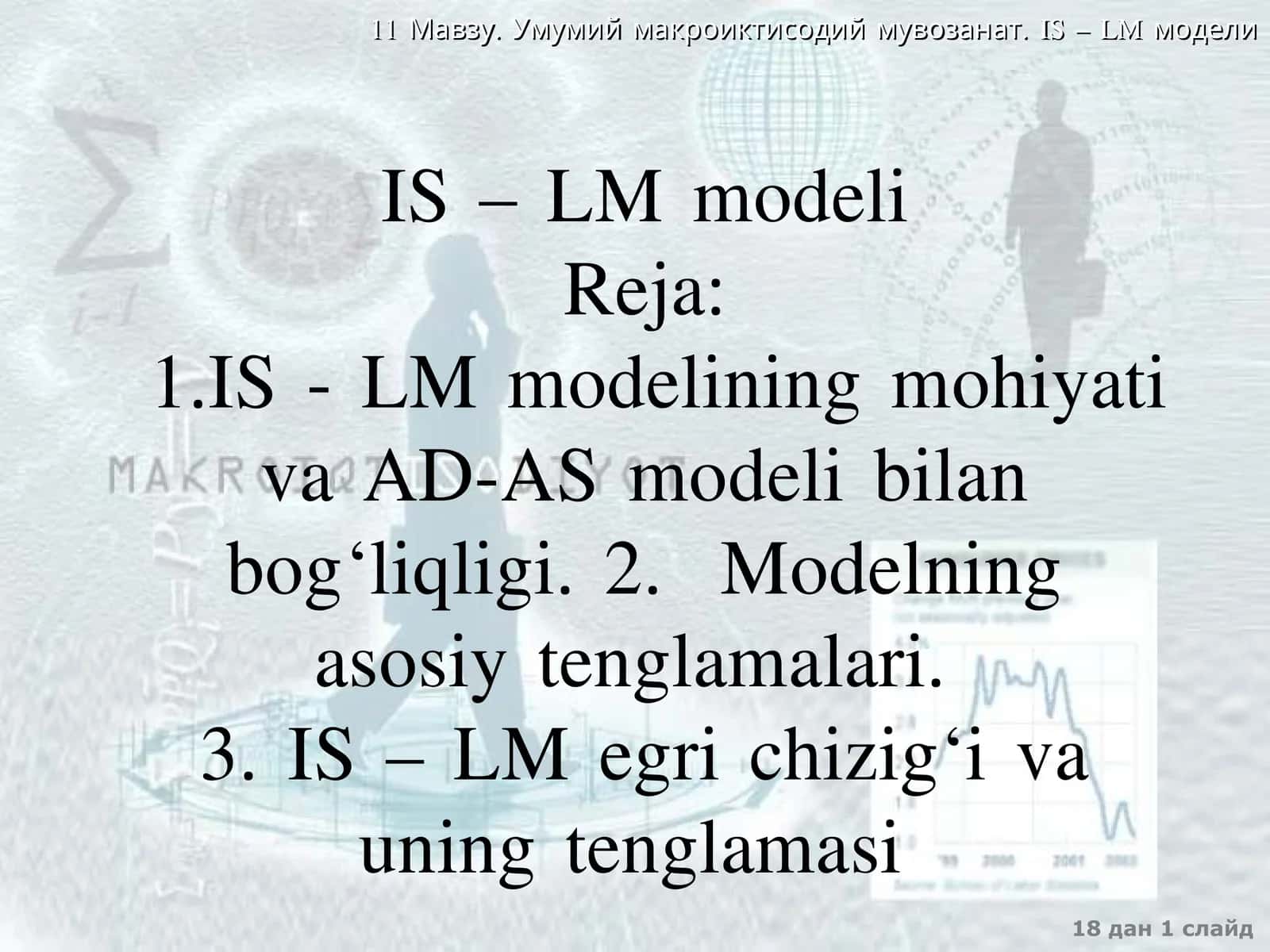 IS – LM modeli 1
