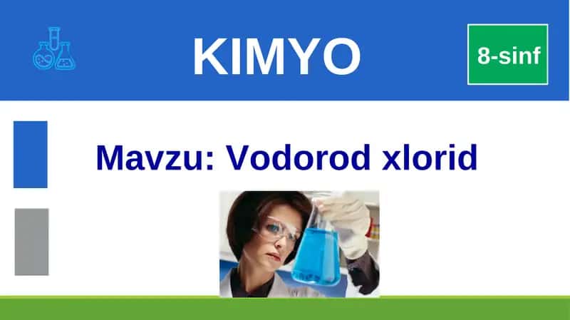 Vodorod xlorid 1
