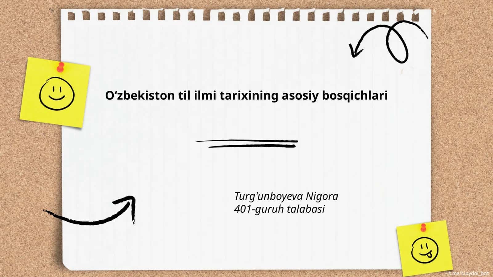 O‘zbekiston til ilmi tarixining asosiy bosqichlari 1