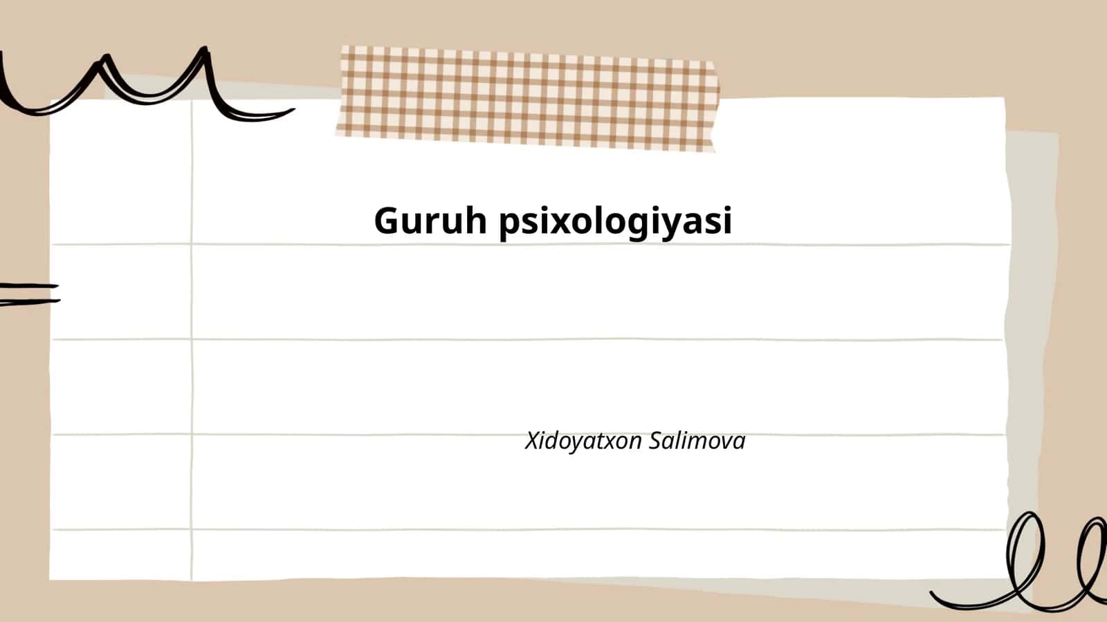 Guruh psixologiyasi 1