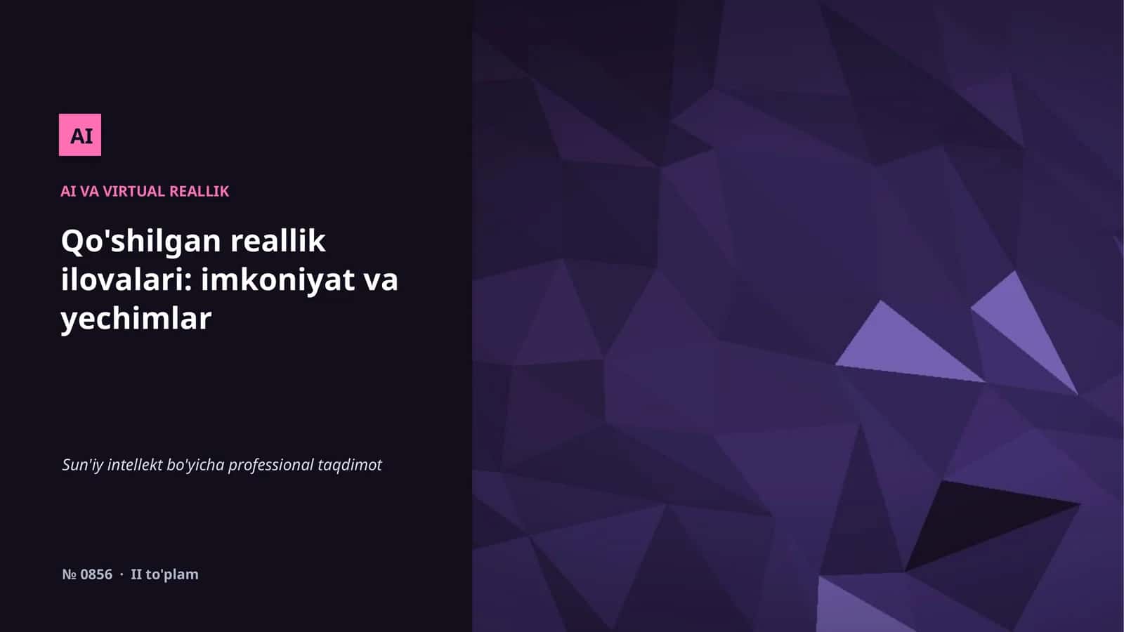 AI VA VIRTUAL REALLIK 1