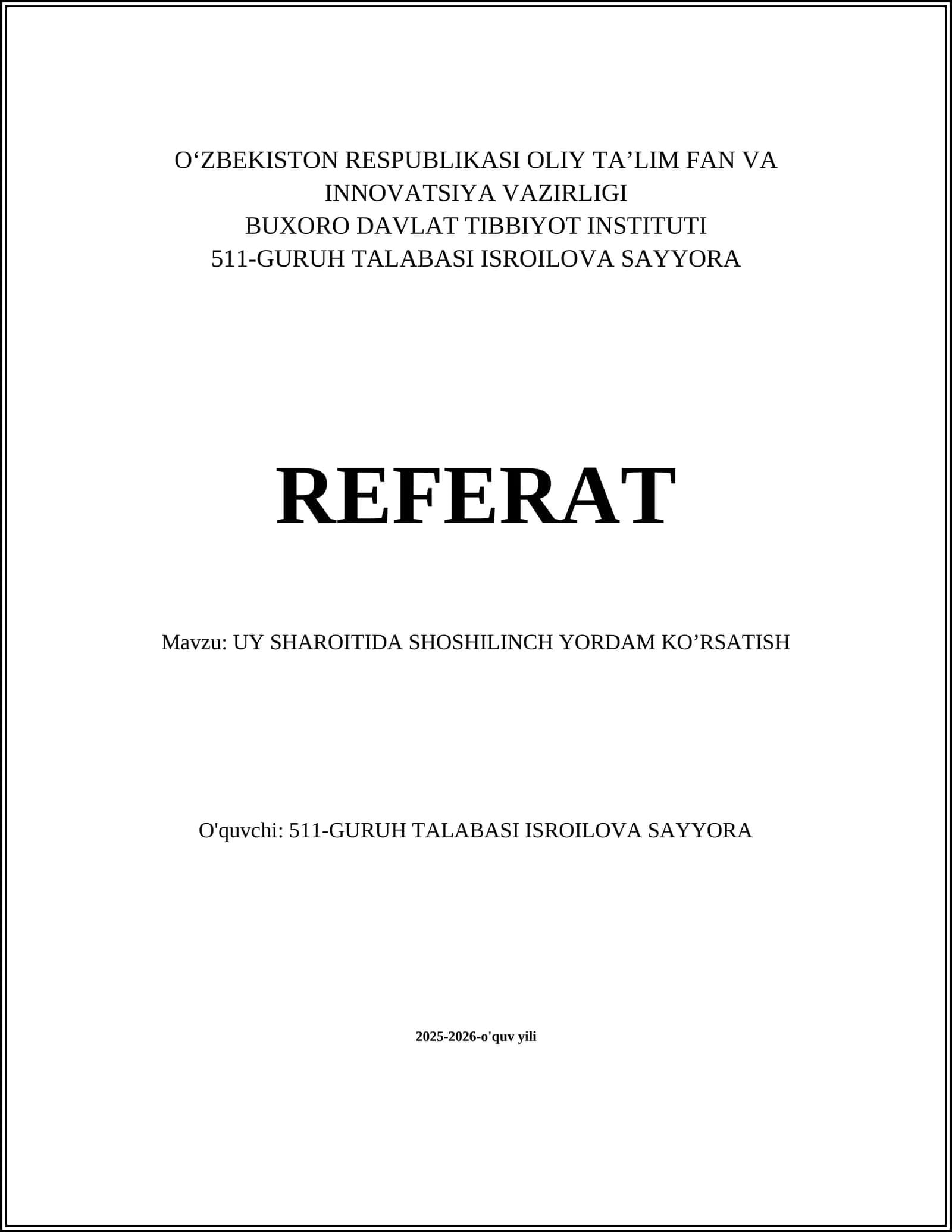 Nafas to'xtashi: CPR va sun'iy nafas ko'rsatish uy sharoitida 1